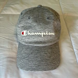 Champion grey baseball hat